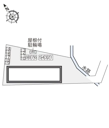 ★手数料０円★入間郡毛呂山町岩井東１丁目　月極駐車場（LP）